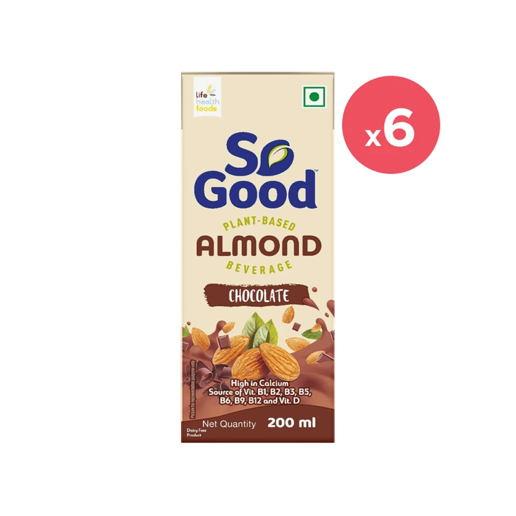 So Good Chocolate Almond Beverage - Pack of 6