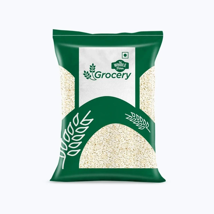 Whole Farm Grocery Raw HMT Kolam Rice (Medium Grain) (Kolam Akki)