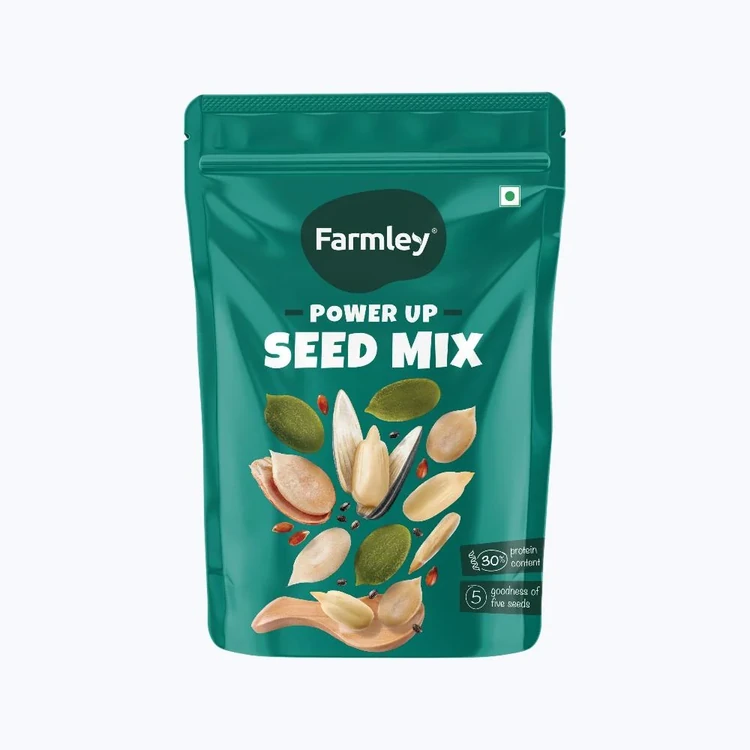 Farmley Protein Rich Seeds Mix - Chia, Pumpkin, Flax & More