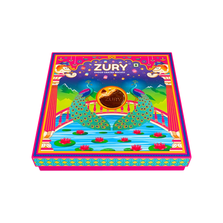 Zury Choco Coated Biscuits Gift Pack