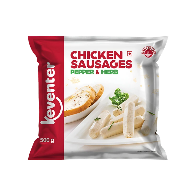 Keventer Pepper & Herb Chicken Sausage (Frozen)