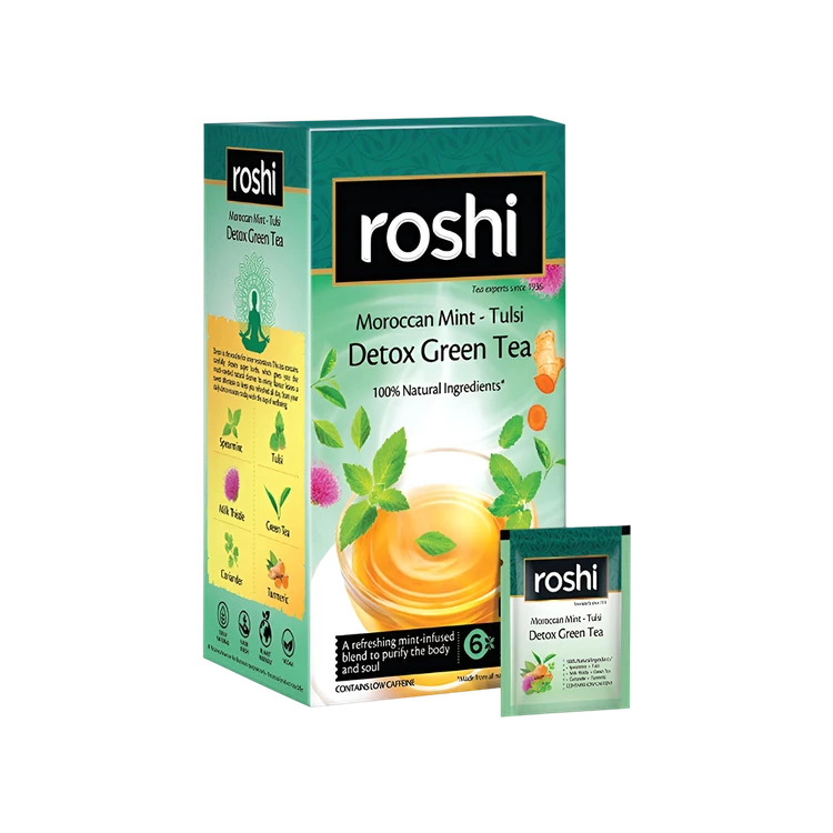 Roshi Detox Green Tea Bags
