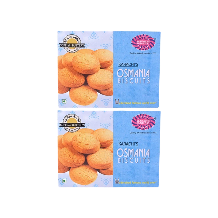Karachi Bakery Osmania Bakery Cookies - Pack of 2