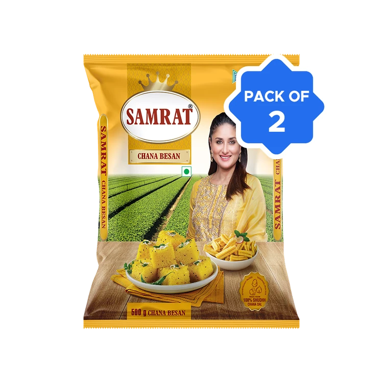 Samrat Besan - Pack of 2 (Kadale Hittu)