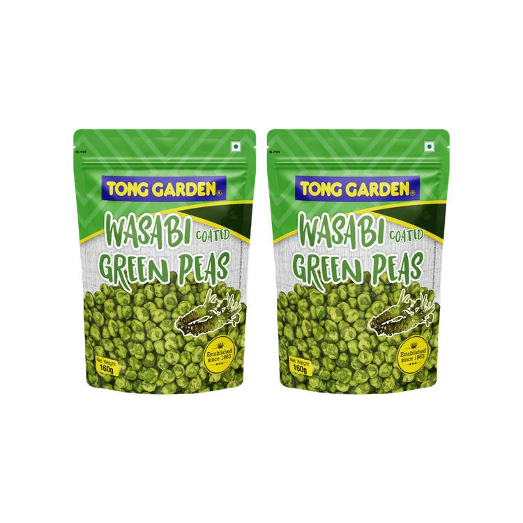 Tong Garden Wasabi Coated Green Pea Snack - Pack of 2