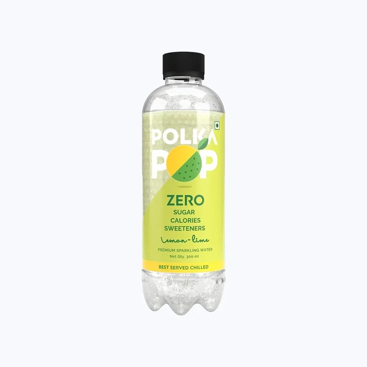 Polka Pop Zero Sugar Lemon-Lime Sparkling Drink