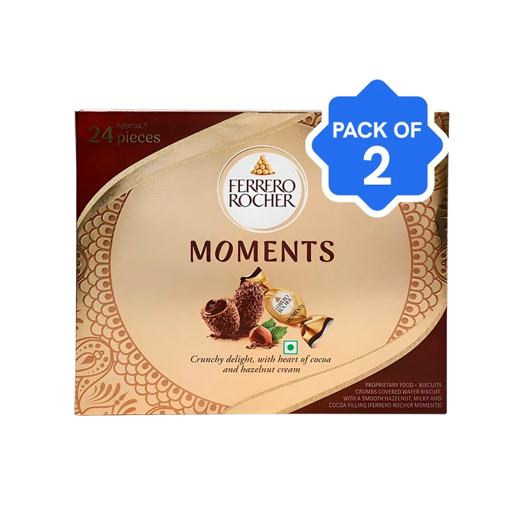 Ferrero Rocher Moments Chocolate Gift Pack - Pack of 2