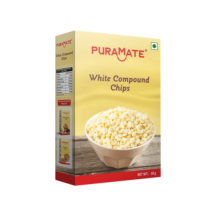 Puramate White Compound Choco Chips