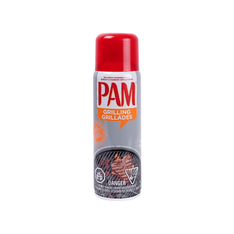 Pam Grilling Grillades Cooking Spray