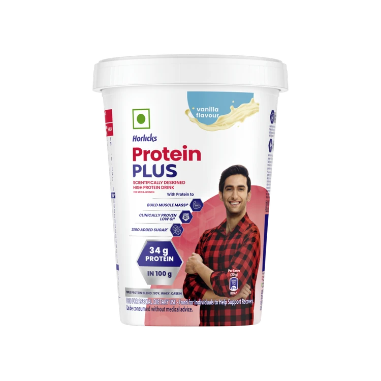 Horlicks Protein Plus Drink Mix (Vanilla)