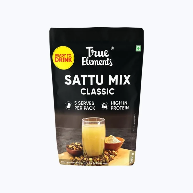 True Elements Sattu Drink Mix (Classic)