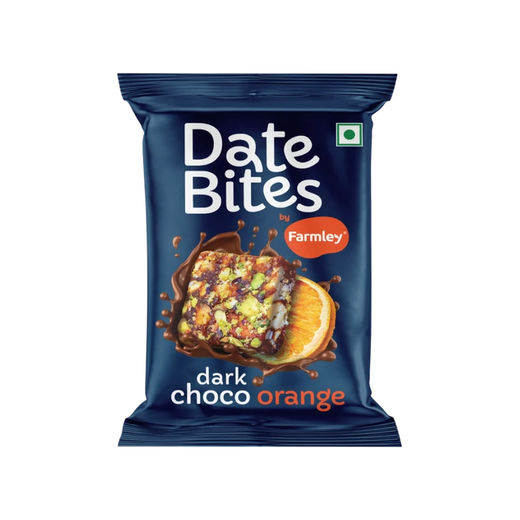 Farmley Dark Choco Orange Date Bites Dessert