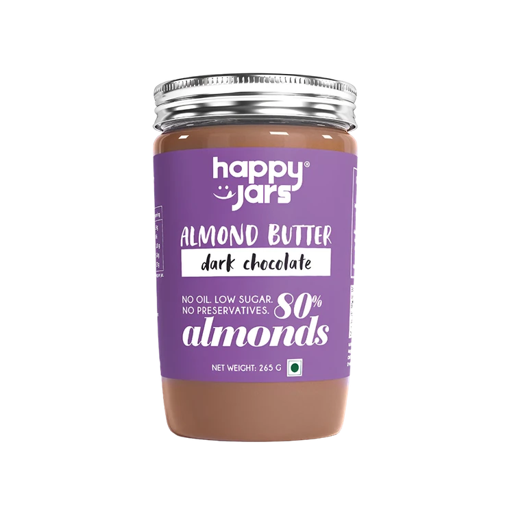 Happy Jars Dark Chocolate Almond Butter