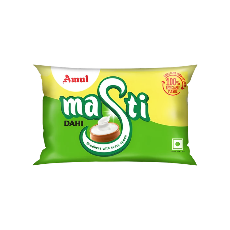 Amul Masti Pouch Curd