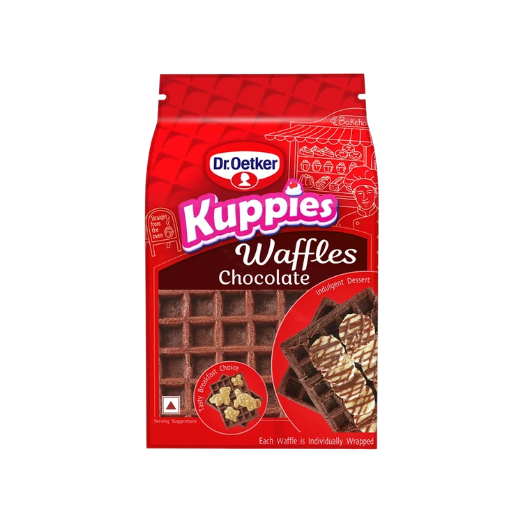 Dr. Oetker Kuppies Chocolate Waffle