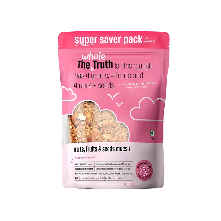 The Whole Truth Nuts, Fruits & Seeds Muesli