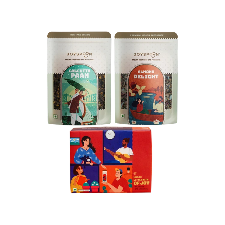 Joyspoon Almond Delight & Calcutta Paan Mouth Freshener