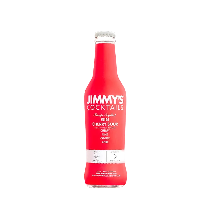 Jimmy's Gin Cherry Sour Cocktail Mix