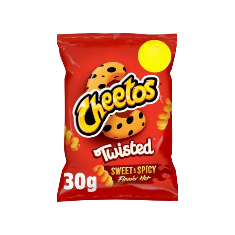 Cheetos Flamin' Hot Twisted Corn Puffs