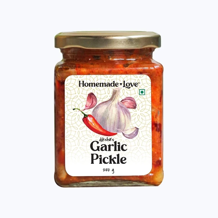 Homemade Love Garlic Pickle