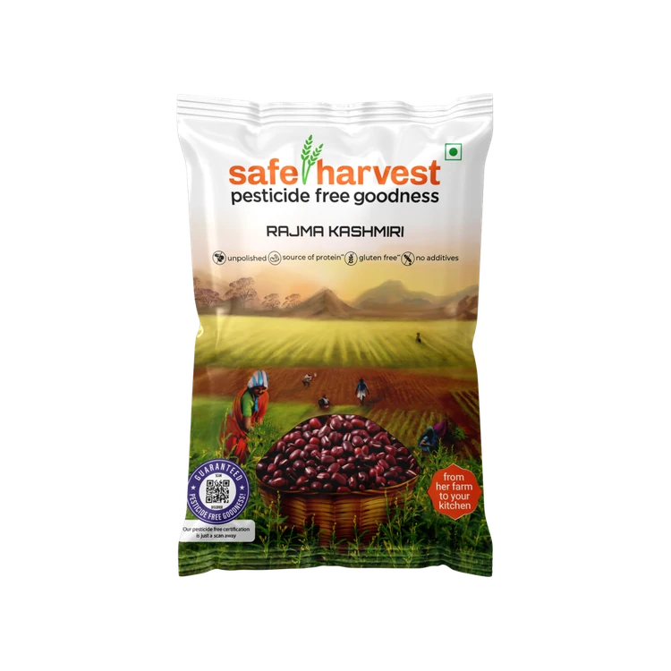 Safe Harvest Kashmiri Pesticide-Free Red Rajma