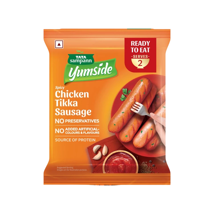 Tata Sampann Yumside Spicy Tikka Chicken Sausage