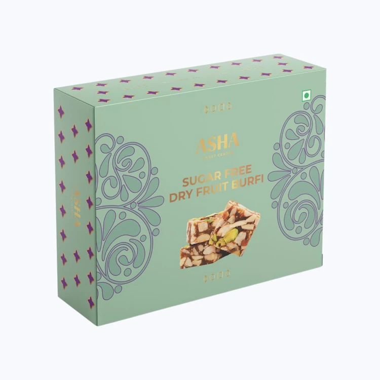 Sugar Free Dry Fruit Burfi by Asha