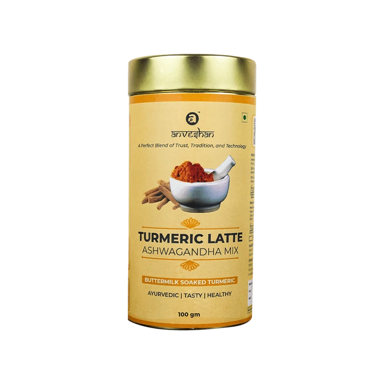 Anveshan Turmeric Latte with Ashwagandha Mix