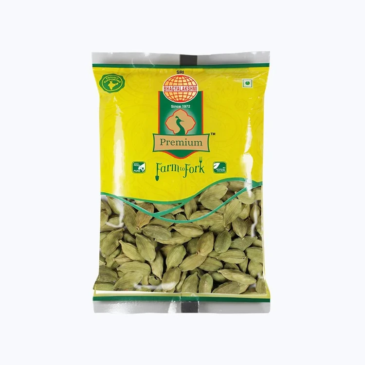 Bhagyalakshmi Premium Green Cardamom Whole (Hasiru Yelakki)