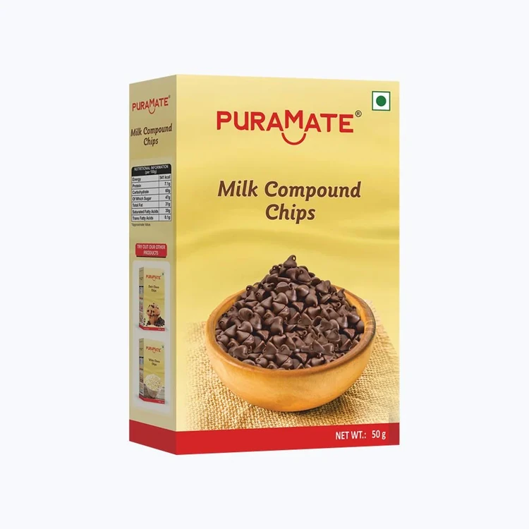 Puramate Milk Compound Choco Chips
