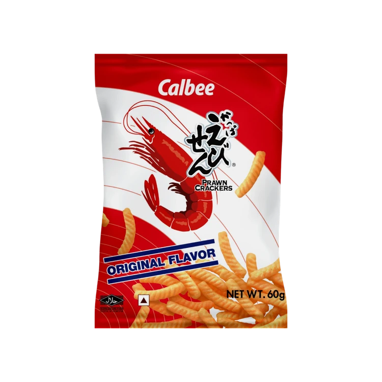 Calbee Prawn Crackers Original Flavor