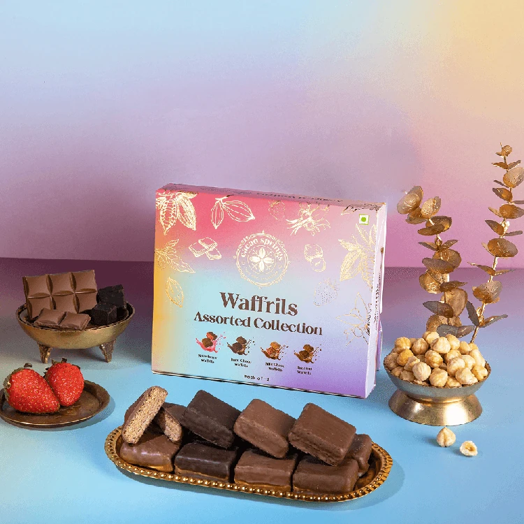 Cacao Springs Assorted Waffrils Delight Box