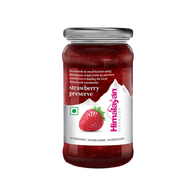 Himalayan Elevation Strawberry Preserve