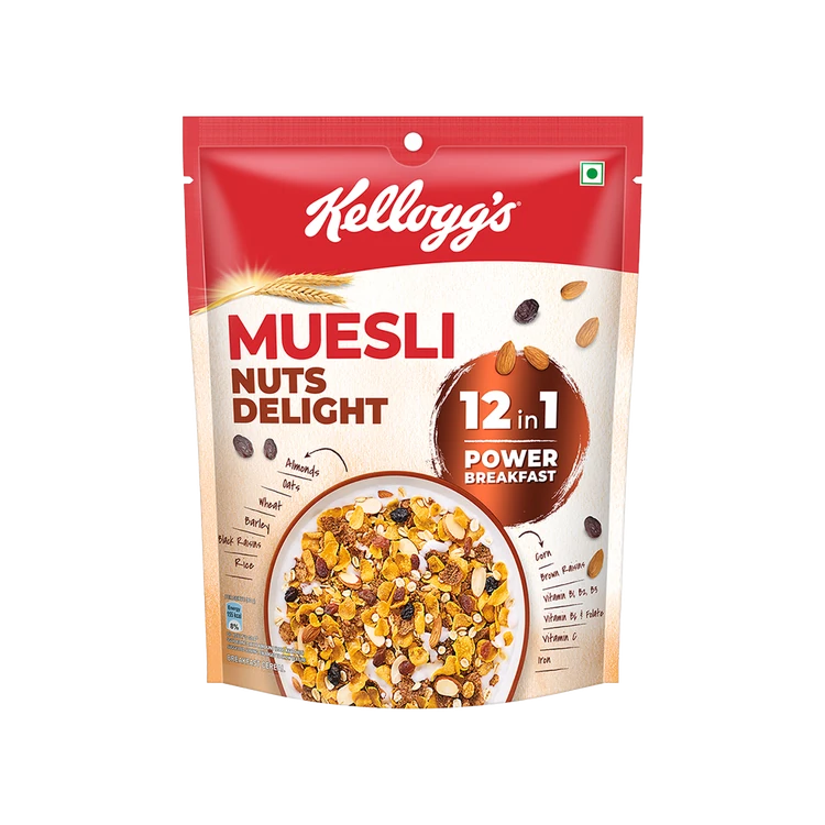 Kellogg's Muesli Nuts Delight, Breakfast Cereal