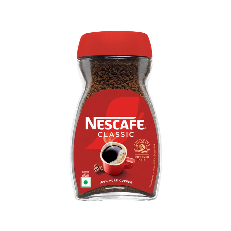 Nescafe Classic - 100% Pure Instant Coffee Powder - 180 g