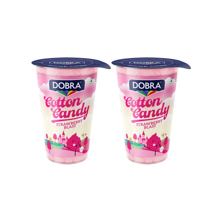 Dobra Strawberry Blast Cotton Candy - Pack of 2