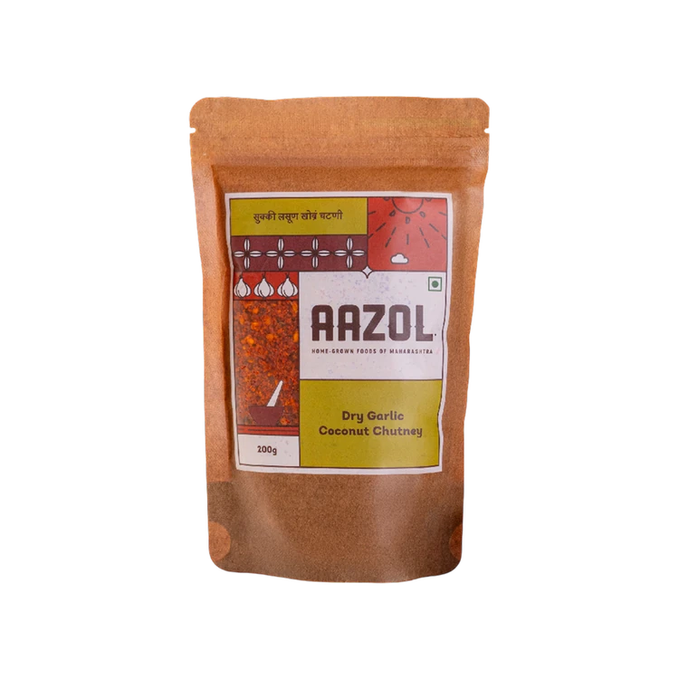 Aazol Dry Garlic Coconut Chutney