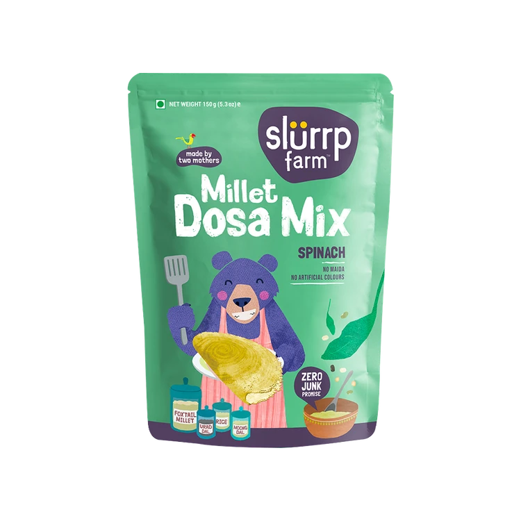 Slurrp Farm Spinach Dosa Mix Baby Cereal