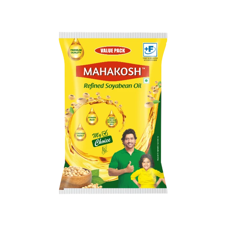 Mahakosh Refined Soyabean Oil (Soyabean Enne)