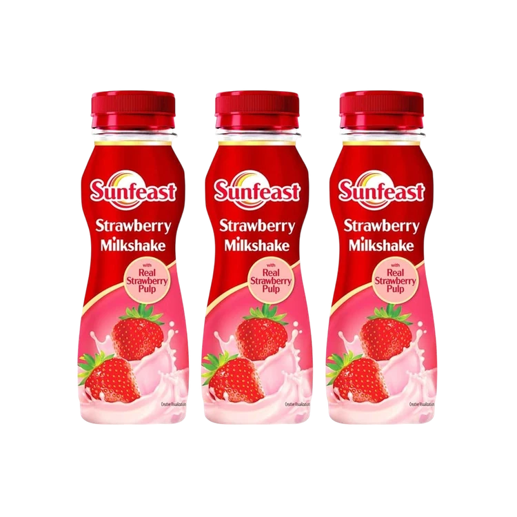 Sunfeast Strawberry Milkshake - Pack of 3
