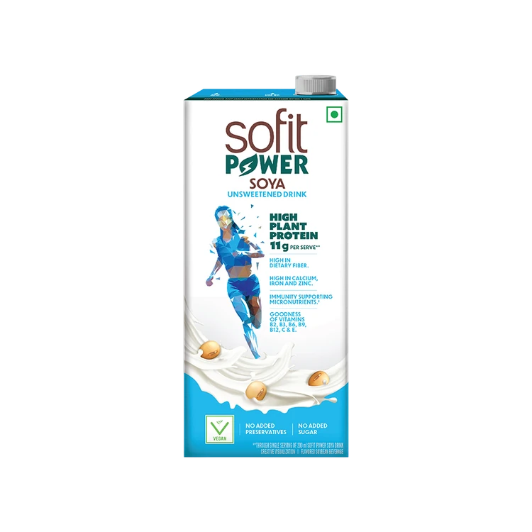 Sofit Power Unsweetened Soy Beverage