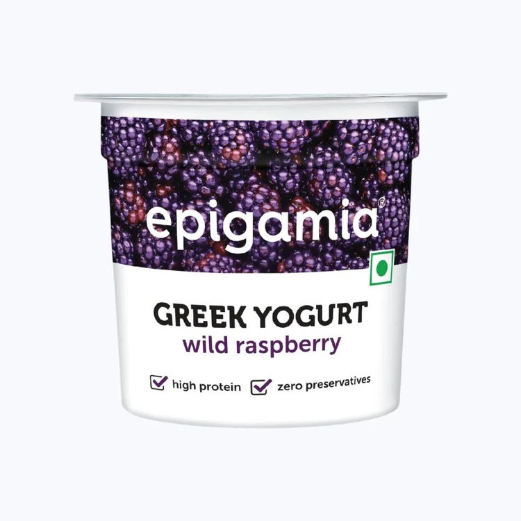 epigamia Wild Raspberry Yogurt
