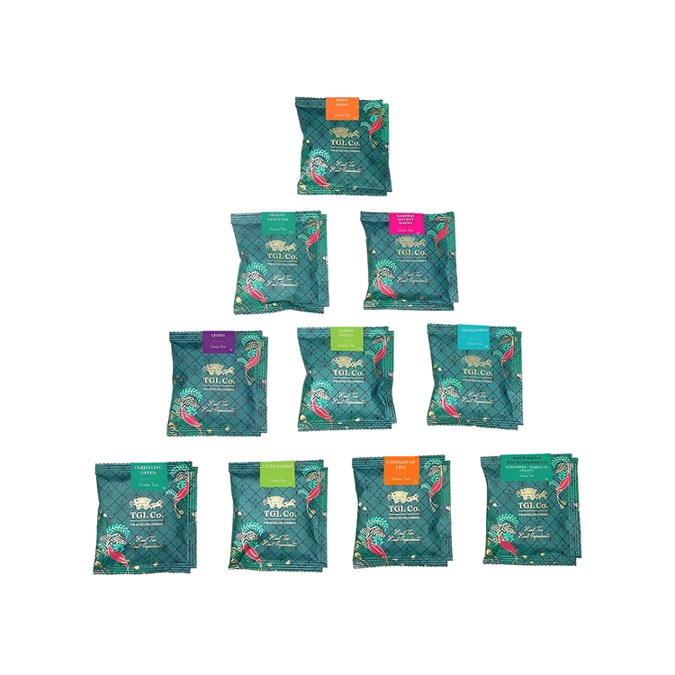 TGL Co. Flavoured Green Tea Bags ((10 units))