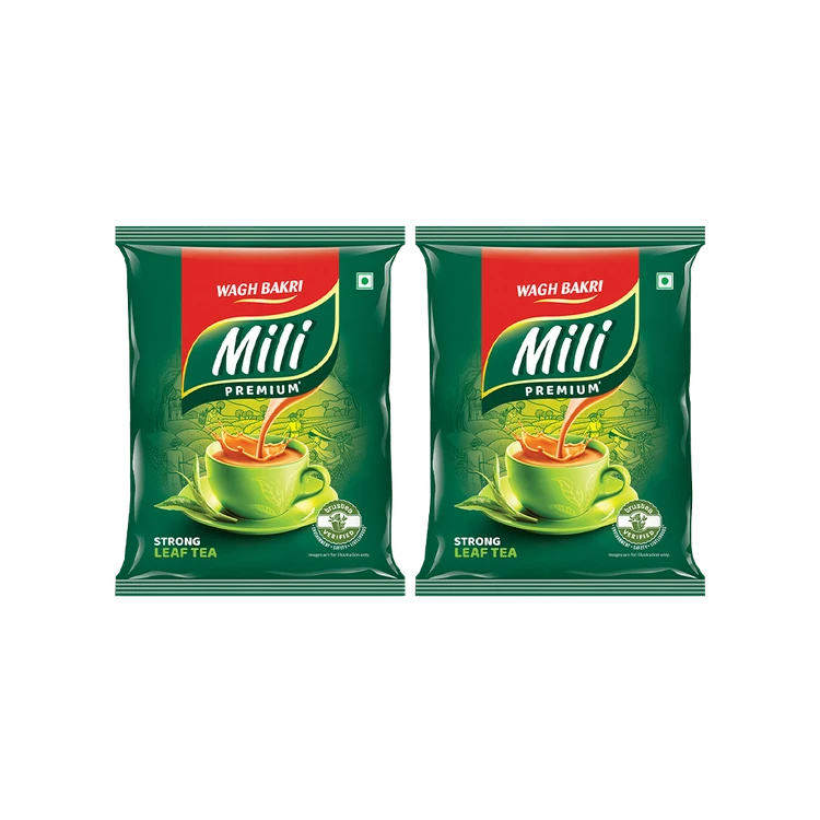 Wagh Bakri Mili Tea - Pack of 2