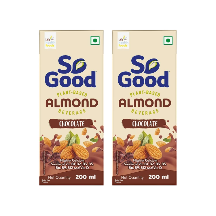So Good Chocolate Almond Beverage - Pack of 2