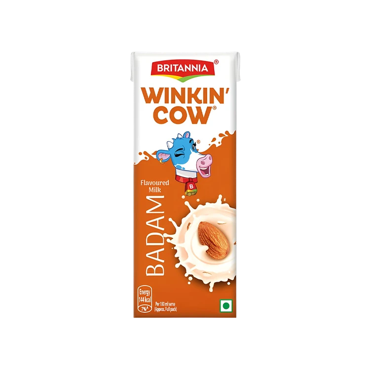 Britannia Winkin Cow Badam Flavoured Milk