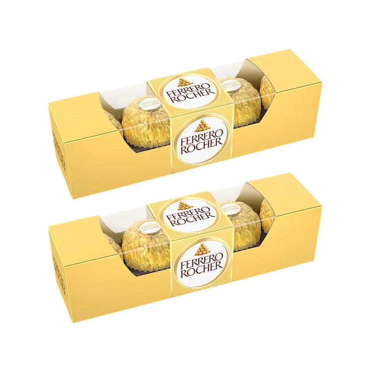 Ferrero Rocher Chocolate Gift Pack (4 pieces) - Pack of 2