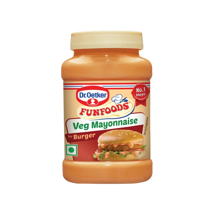 Dr. Oetker FunFoods Burger Mayonnaise