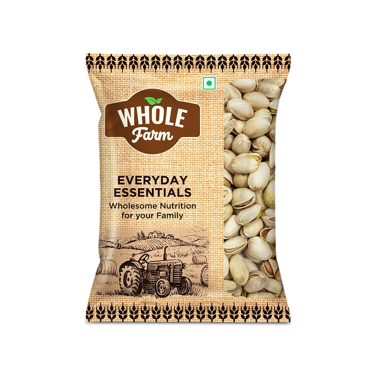 Whole Farm Premium Roasted & Salted Pistachios (Pista)