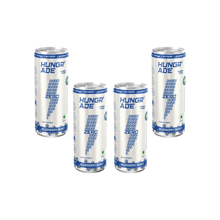Hidden Hungr Hydration Energy Drink (Blueberry Burst)